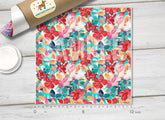 Floral Patterned Adhesive Vinyl 431